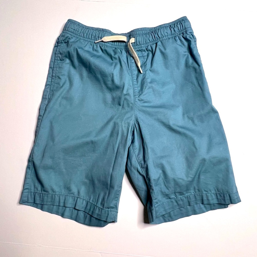 Boys Old Navy chino Teal draw string shorts
